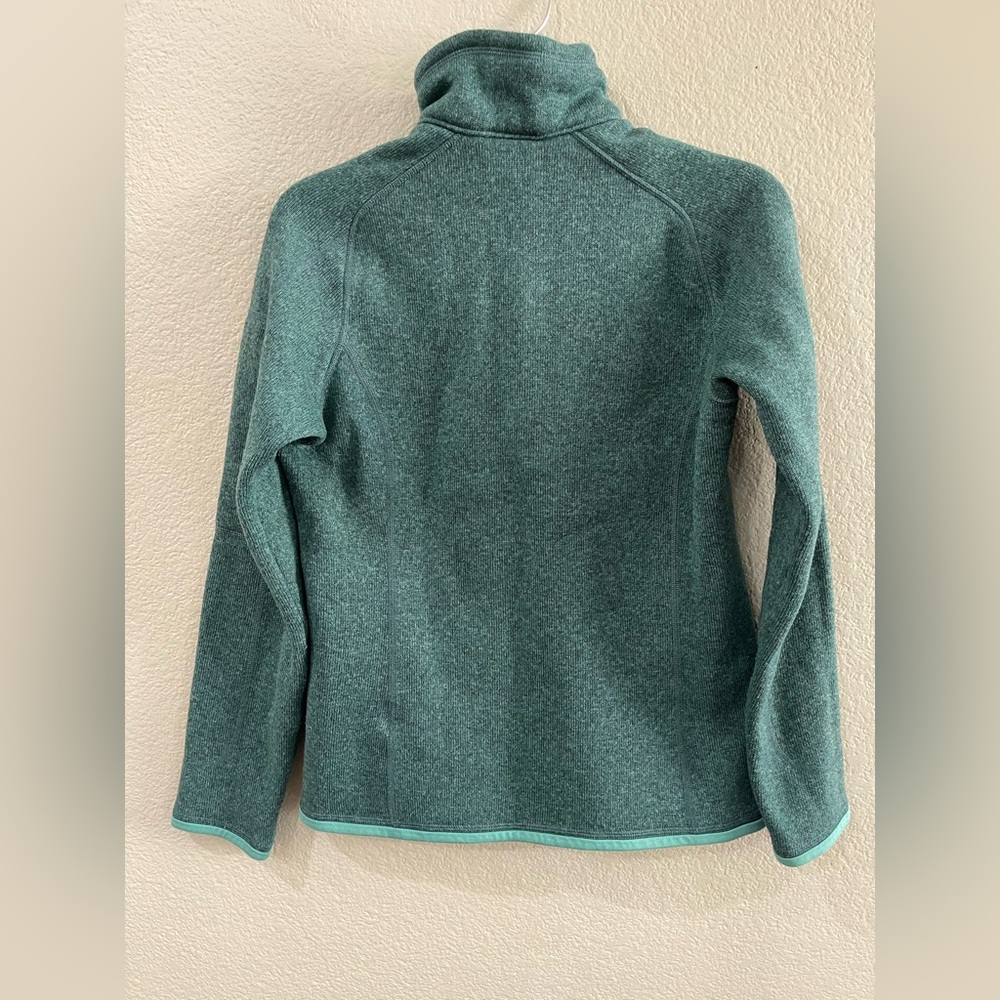 Patagonia better sweater 1/4 zip pullover green - Picture 2 of 10